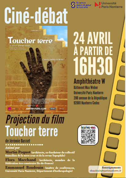 Affiche ciné-débat Toucher Terre